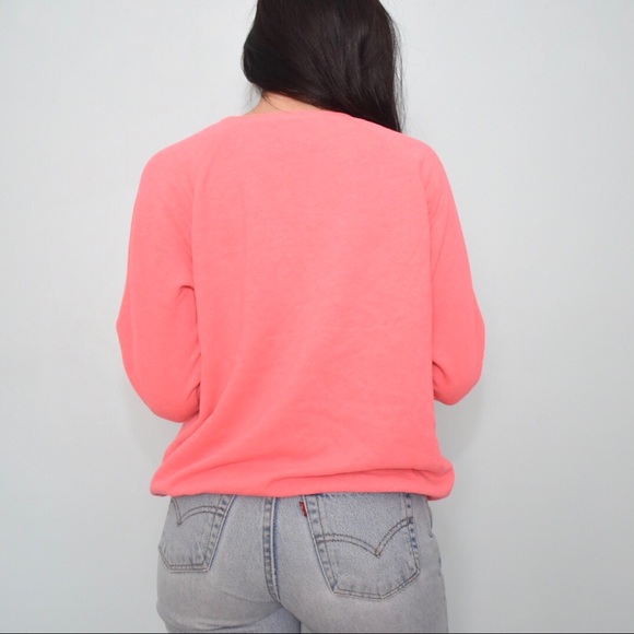 VS Pink Oversized Crewneck Sweatshirt - Picture 3 of 5